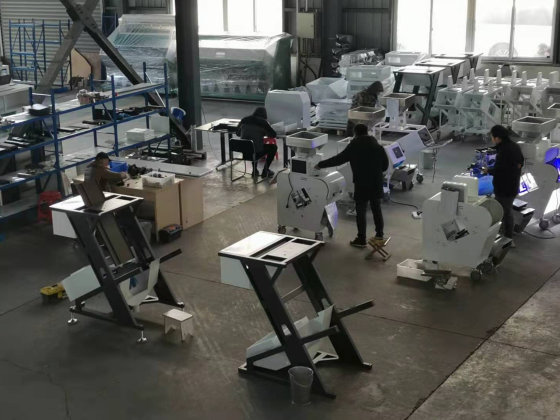 RealTech Color Sorter Machine Manufacturer Moved New Factory